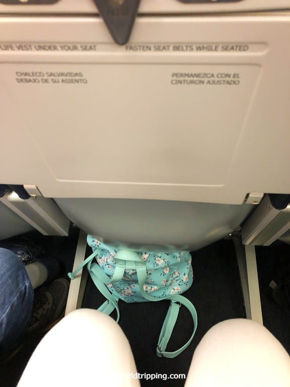 Allegiant airline review - legroom & baggage