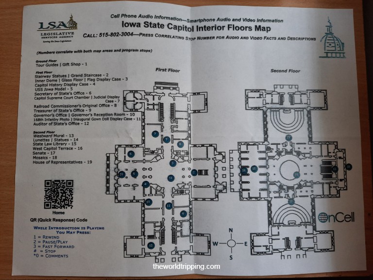 Iowa capitol guided tours