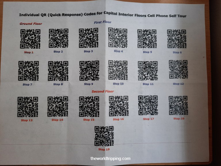 QR codes for cell phone self guided tours