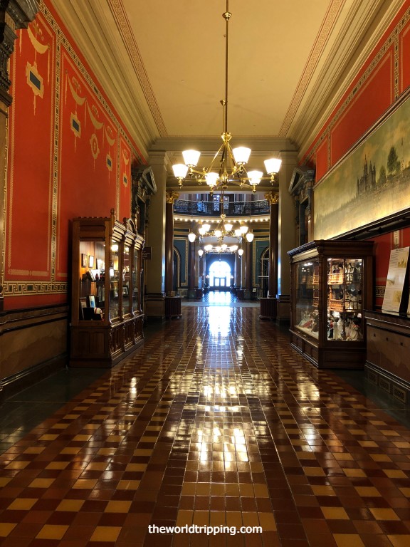 Decorative Walls and Tiles of Capitol Building interior