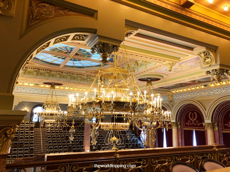 Royal Chandelier in Senate Chamber