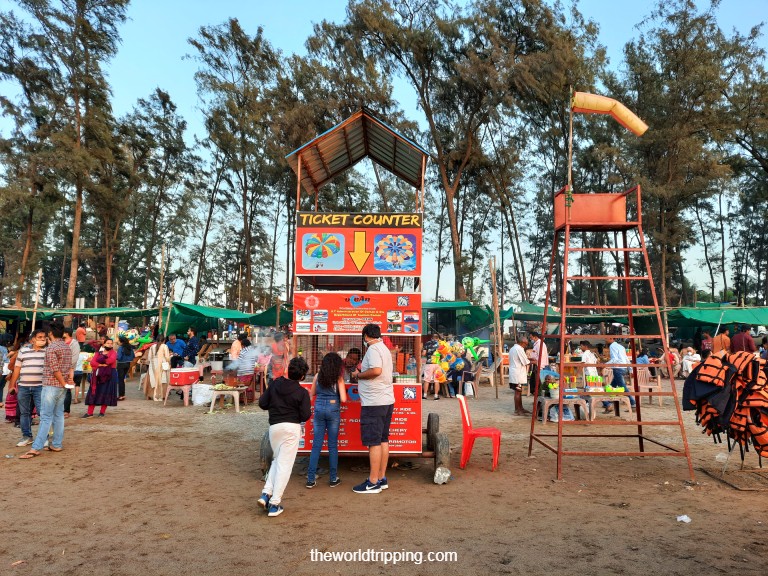 Beach sports & water sports at Jampore beach, Daman