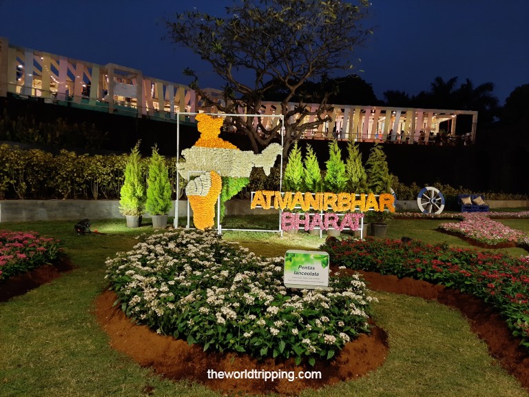 Flower Show at Moti Daman Fort on Nirman Diwas