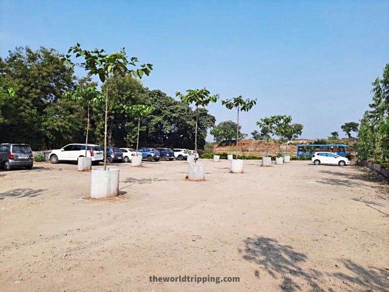 Parking at Ramdara Temple Pune