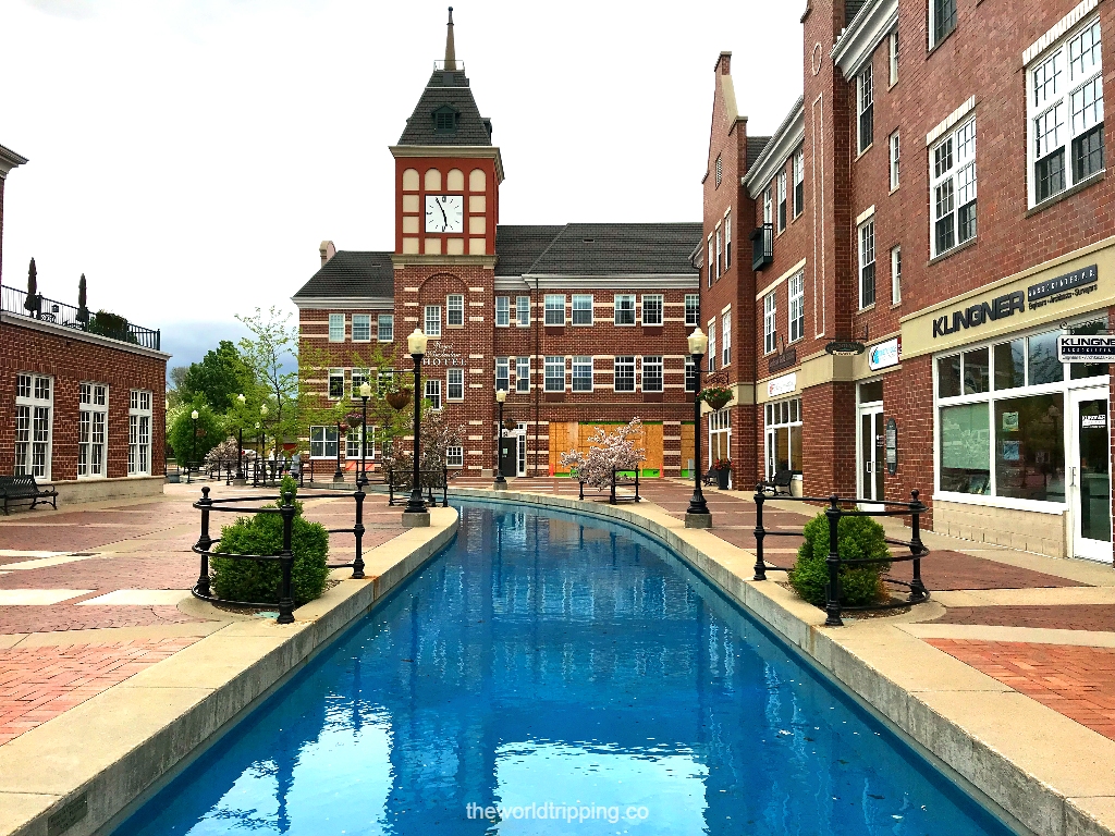 Molengracht Canal Plaza in Pella Iowa