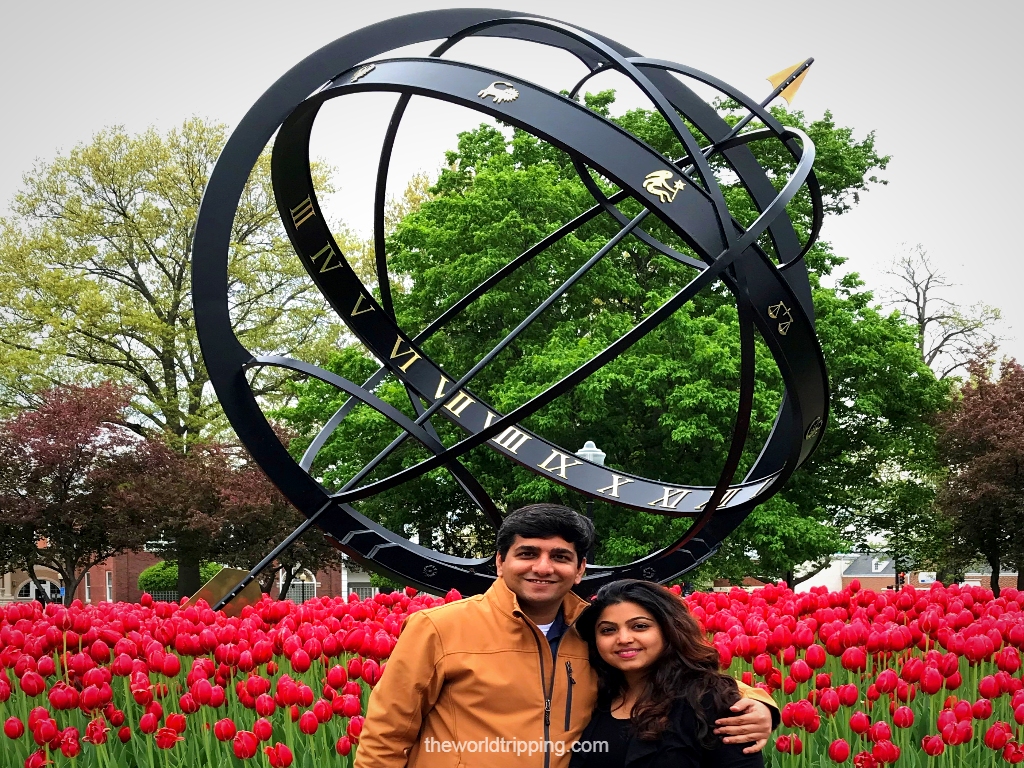 Iconic Sundial at Central Park Pella