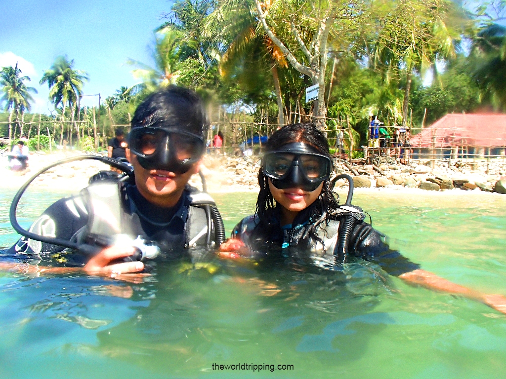Scuba diving at Andaman and Nicobar Islands