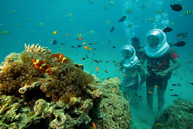 Sea Walking in Andaman and Nicobar Islands