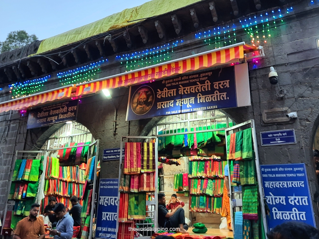 Shopping at Tulja Bhavani Temple